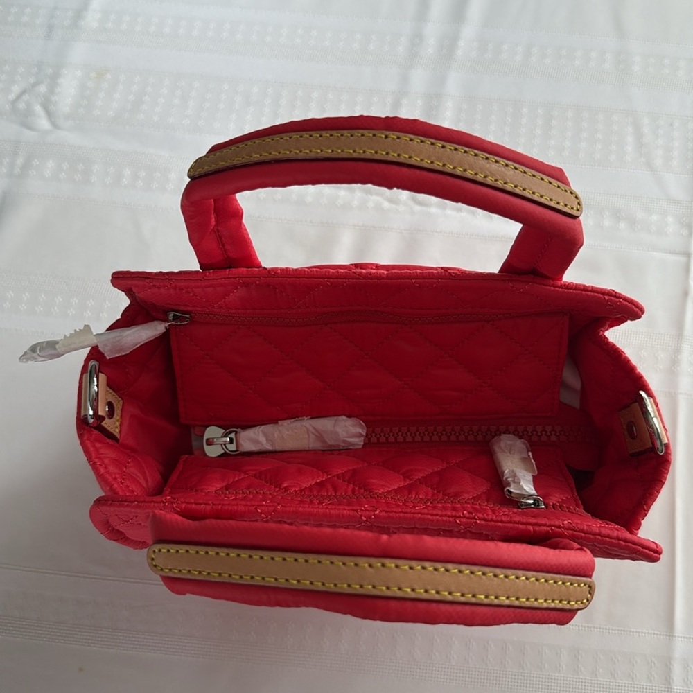 MZ Wallace Box Tote - Quilted. Coral. Brand new. Never used with tags - Picture 2 of 5